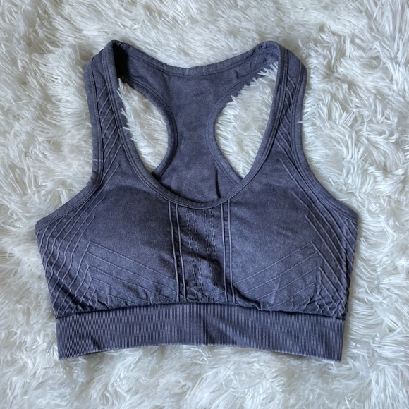 Gray Sports Bra - Picture 1 of 2